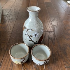 徳利おちょこセット　梅柄　新品未使用