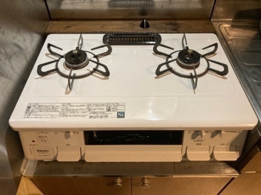【美品】パロマ　ガスコンロ（プロパン用）右高火力