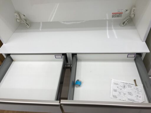 ★ジモティ割あり★ AYANO レンジボード 白 H208×W120×D47 クリーニング済み KJ1446