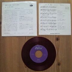 昭和歌謡POPS・ポップス★レトロ◆1960年代（昭和40年代）グループ・サウンズ（GS）ザ・ワイルド・ワンズ「青空のある限り」ドーナツ盤(EPレコード) の画像