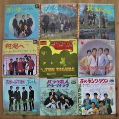 昭和歌謡POPS・ポップス★レトロ◆1960年代（昭和40年代）グループ・サウンズ（GS）ザ・ワイルド・ワンズ「青空のある限り」ドーナツ盤(EPレコード) の画像