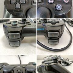 プレステ2本体＋メモリーカード＋ゲームソフトの画像