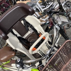 🚲子供乗せ付き🚲Panasonic 26インチ電動アシスト付き自転車 BE