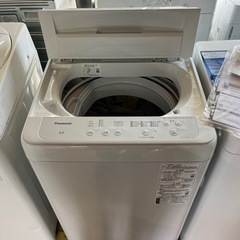 J46  Panasonic 洗濯機 2022年製 5.0kg 