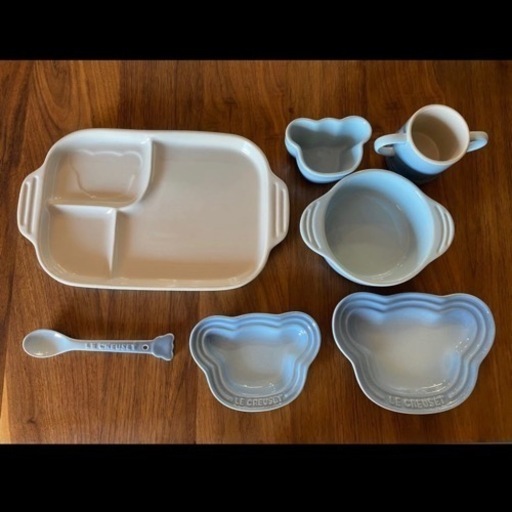 ベビー・テーブルウェア・セット コースタルブルー LE CREUSET ル・クルーゼ お食い初め テーブルウェア 食器