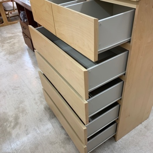 ?人気?IKEA MALM 5段チェスト イケア マルム 北欧Style 2650