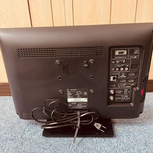  11257 SHARP 液晶カラーテレビ 2012年製 19V ?2月18、19日大阪～神戸方面 条件付き配送無料！?    
