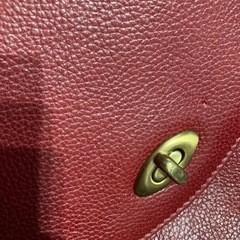 COACHのバック 赤の画像