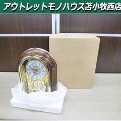 未使用 CITIZEN 電波時計 置時計 4RY656-023 ...