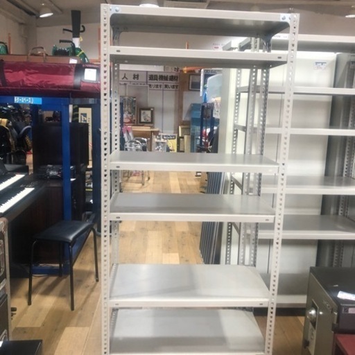 大特価‼︎   スチール　シェルフ　棚　高さ調節　便利　簡単　整理整頓　在庫限り‼︎