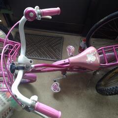 プリキュア自転車の画像