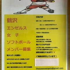 千葉市レディースソフトボール部員募集