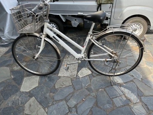 丸石サイクル　シャフトドライブ　27インチ