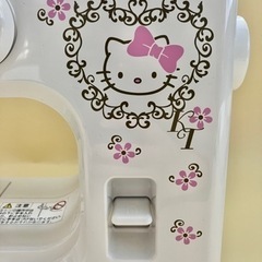 【コンパクトミシン】ハローキティ  電動ミシン コンパクト KT-35【新学期】の画像