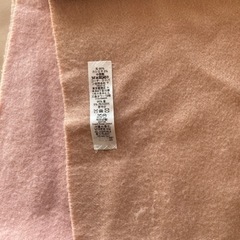 COACH ピンクマフラーの画像