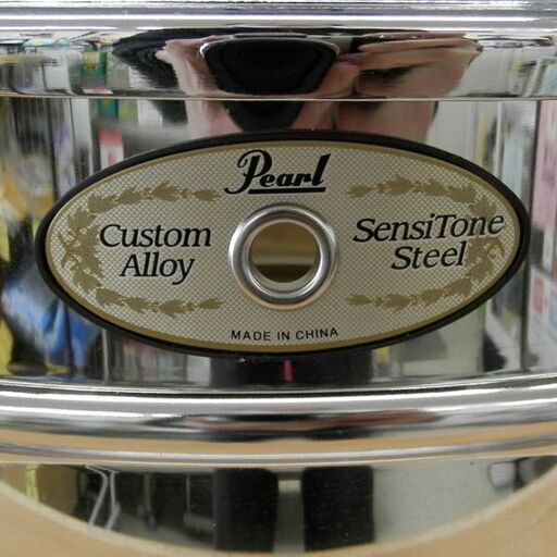 Pearl パール スネアドラム SS1455 スチールシェル スタンド付き 札幌 西区 西野