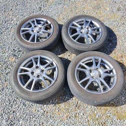軽自動車に！155/65R14 アルミセット