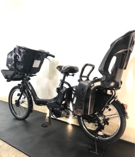 関東全域送料無料 業界最長12ヶ月保証付き 電動自転車 ヤマハ パスキッスミニ 20インチ 3人乗り 8.7ah ブラウン