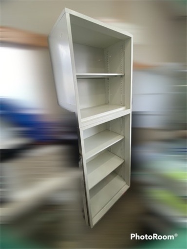 スチール書棚 保管庫 プラス オープン保管庫 上置用 JL-A75E WH 【幅700×奥行400×高さ750mm】【本体: ホワイト】 下置用 JL-A110E WH 【幅700×奥行400×高さ1100mm】