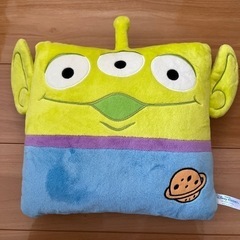リトルグリーンメン　クッション