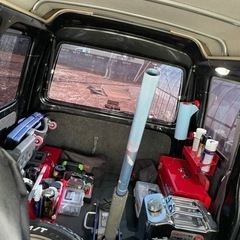 車検付！サンバーバン25年式　人気の黒！！タイミングチェーン！5速MT 2WDの画像