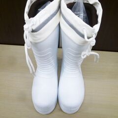 新品 Hyper V Studless 長靴 SSサイズ ホワイト/白 防寒 インナーブーツ付き レインブーツ 雪かき 作業用 苫小牧西店の画像