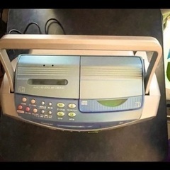 【募集停止】アイワ　ラジカセ、CD、MDデッキの画像