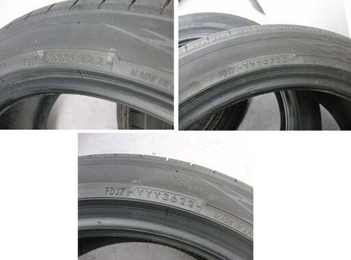 YOKOHAMA BluEarth GT 225/45R18 91W AE51 18インチ 新車外し 4本セット 2022年(36週、