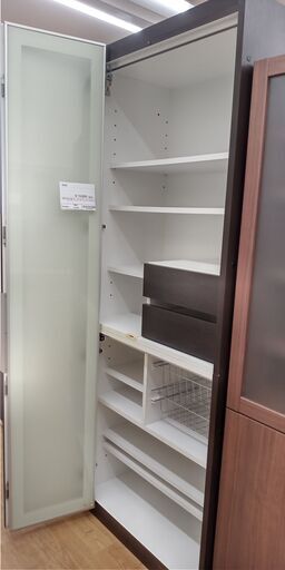 ★ジモティ割あり★  食器棚  H204.5×W76.5×D47 クリーニング済み SJ1458
