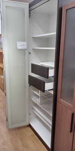 ★ジモティ割あり★  食器棚  H204.5×W76.5×D47 クリーニング済み SJ1458