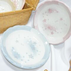 宇野千代デザイン　カレー皿　5枚セット　新品　204の画像