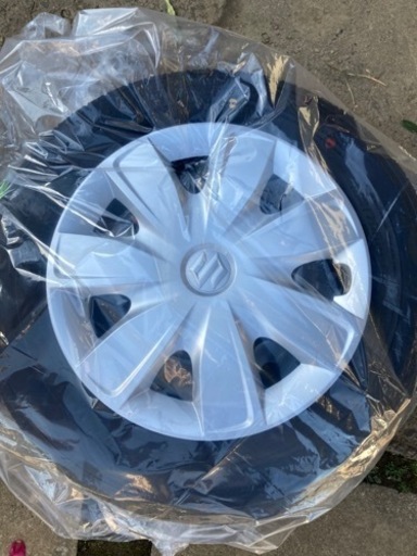 新品 SUZUKI 純正 カバー付タイヤ