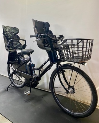 1都4県全域送料無料 保証付き 電動自転車 ブリヂストン ハイディ2 26インチ 3人乗り　8.7ah パワフル