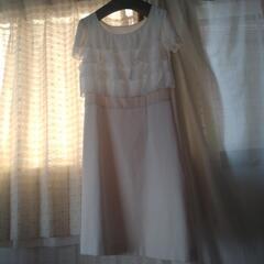 お値下げしました！ベージュ　11号　ワンピース