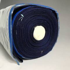 🔷🔶🔷wt1/3 【未仕立て】反物 浴衣生地 サザエさん　草花蝶模様　綿100％ 着尺 型染め リメイク材料 ハンドメイド 和柄 古布 和布 洋裁　②🔷🔶🔷の画像