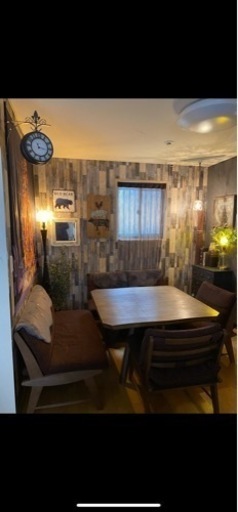 男前のダイニングテーブル