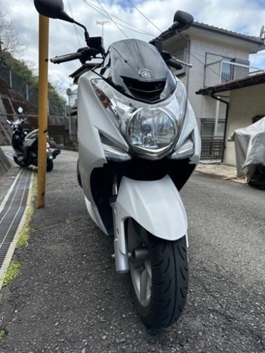 値下げ❣️3月にはNo.返却！マジェs No.付き、自賠責残り多い。カウル割れありその他