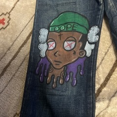 リメイクジーンズ加工の画像