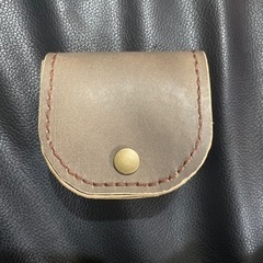 【本革】小銭入れ♡ハンドメイド　こげ茶