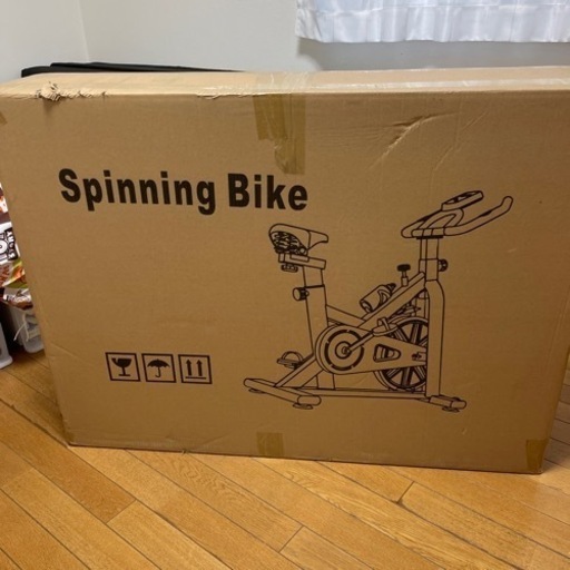 スピニングバイク　新品！