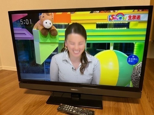 液晶テレビ  TOSHIBA 32V型 ハイビジョンREGZA 32S5