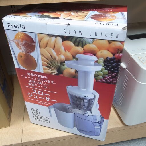 未使用品 カイホウ スロー ジューサー ミキサー  低速ジューサー  KH-SJ100  【モノ市場半田店】151