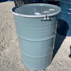 【在庫200本】中古200Lオープンドラム缶（フタ・バンド付き）②★千葉市内直接引き取り可の画像