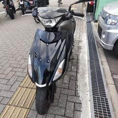 アドレスＶ１２５Ｓ　リアライズ製チタンマフラー付・バッテリー・Ｒブレーキ新品の画像