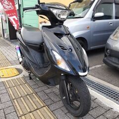アドレスＶ１２５Ｓ　リアライズ製チタンマフラー付・バッテリー・Ｒブレーキ新品の画像