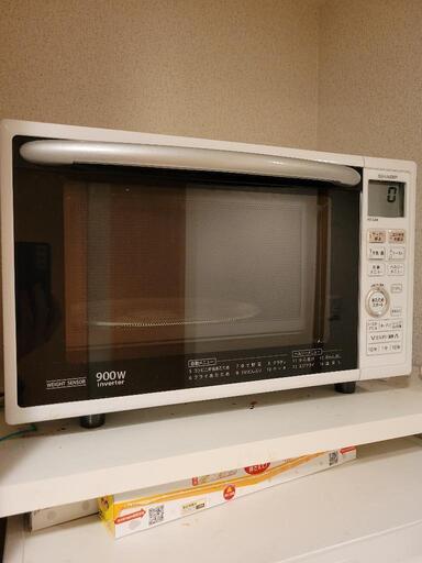 【譲り先決まりました】シャープ　オーブンレンジ　RE-S208