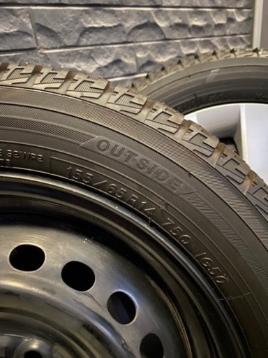 155/65R14 スタッドレスタイヤ4本セット