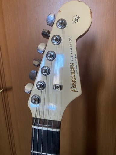 FERNANDES フェルナンデス ストラト エレキギター 中古 ホワイト 白