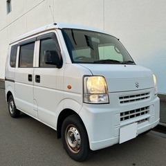 【車検2年付き】スズキ・エブリィPCハイルーフ！９万㌔！パワーウ...