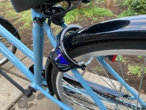 【お取引決定済】自転車　26インチ　ギア変換なし